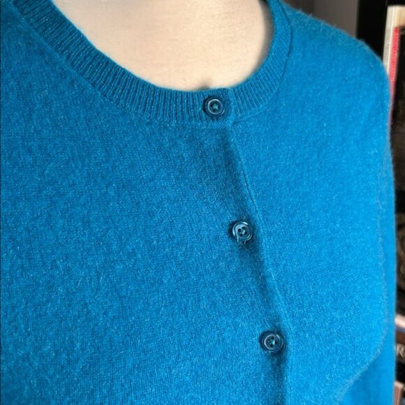 Cashmere Cardigan Sweater - Picture 2 of 7
